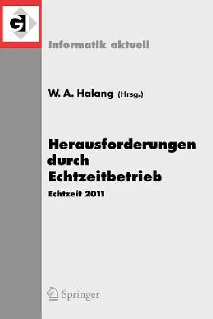 Buy Herausforderungen Durch Echtzeitbetrieb (English, Wolfgang A. Halang) Online at Best Price - BookBajar