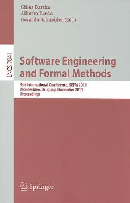 Buy Software Engineering and Formal Methods (English, Gilles Barthe | Alberto Pardo | Gerardo Schneider) Online at Best Price - BookBajar
