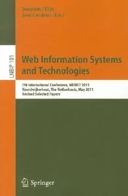 Buy Web Information Systems and Technologies (English, Joaquim Filipe | José Cordeiro) Online at Best Price - BookBajar