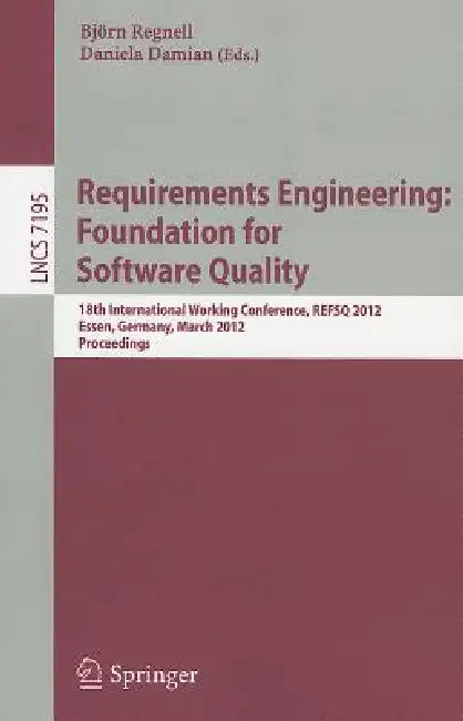 Buy Requirements Engineering (English, Björn Regnell | Daniela Damian) Online at Best Price - BookBajar