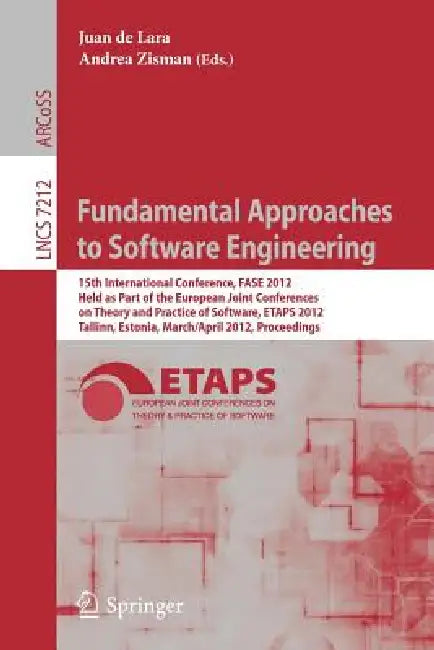 Buy Fundamental Approaches to Software Engineering (English, Juan De Lara | Andrea Zisman) Online at Best Price - BookBajar