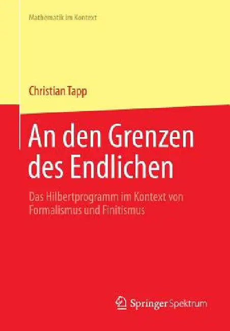 Buy An Den Grenzen Des Endlichen (English, Christian Tapp) Online at Best Price - BookBajar