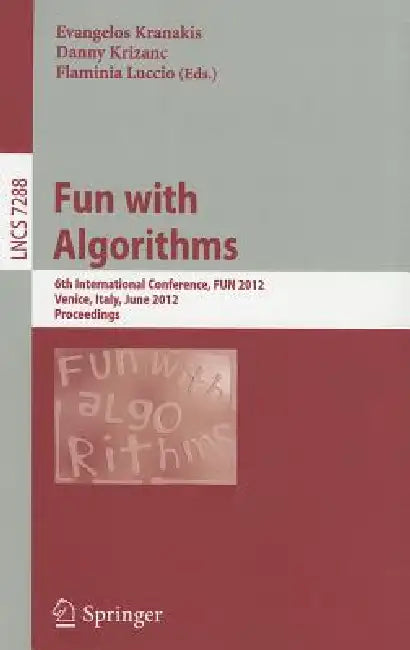 Buy Fun with Algorithms (English, Evangelos Kranakis | Danny Krizanc | Flaminia Luccio) Online at Best Price - BookBajar