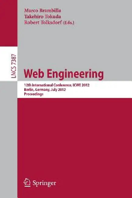 Buy Web Engineering (English, Marco Brambilla | Takehiro Tokuda | Robert Tolksdorf) Online at Best Price - BookBajar
