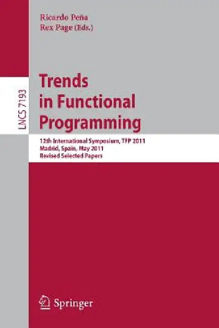 Buy Trends in Functional Programming (English, Ricardo Peña | Rex Page) Online at Best Price - BookBajar