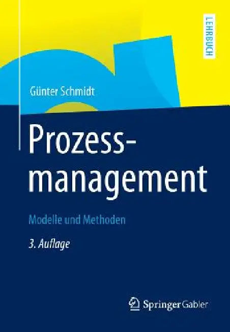 Prozessmanagement (English, Günter Schmidt) - Image 1 - BookBajar
