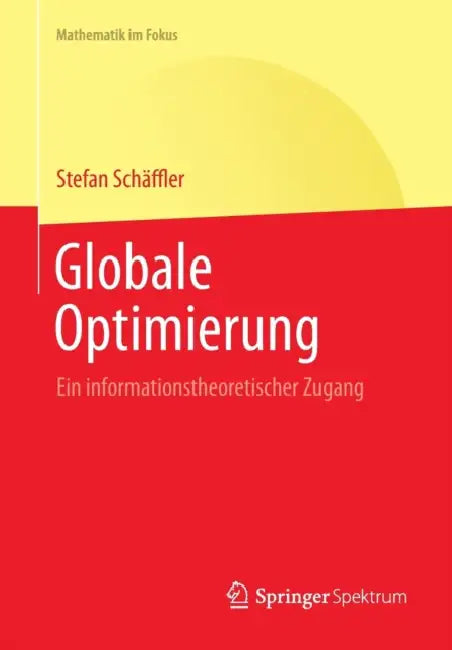 Buy Globale Optimierung (English, Stefan Schaeffler) Online at Best Price - BookBajar