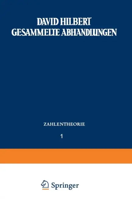 Buy Gesammelte Abhandlungen (English, David Hilbert) Online at Best Price - BookBajar