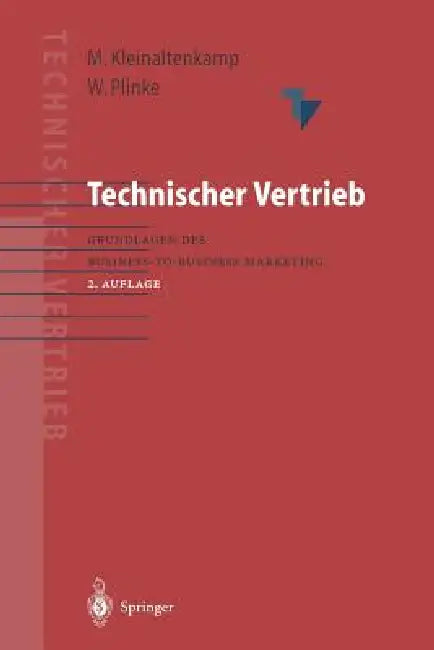 Buy Technischer Vertrieb (English, Michael Kleinaltenkamp | Wulff Plinke) Online at Best Price - BookBajar