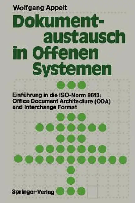 Buy Dokumentaustausch in Offenen Systemen (English, Wolfgang Appelt) Online at Best Price - BookBajar