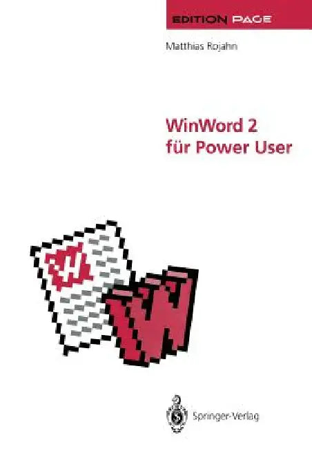 Buy Winword 2 Für Power User (English, Matthias Rojahn) Online at Best Price - BookBajar