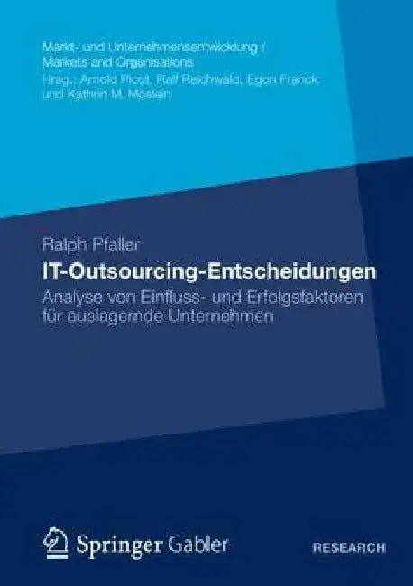 It-Outsourcing-Entscheidungen (English, Ralph Pfaller) - Image 1 - BookBajar