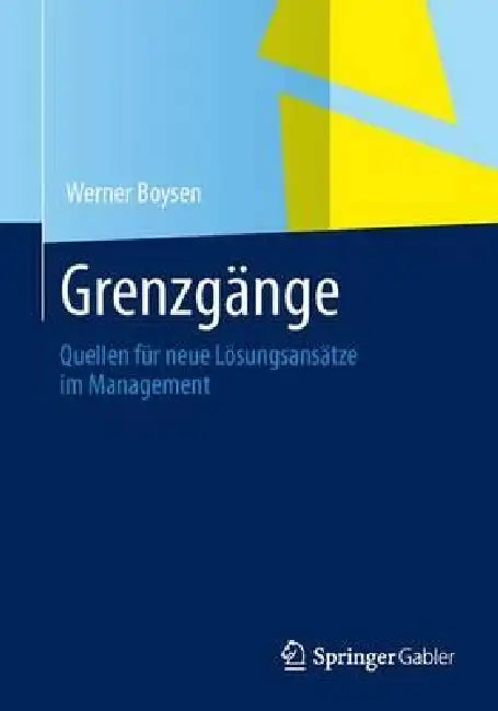 Grenzgänge Im Management (English, Werner Boysen) - Image 1 - BookBajar