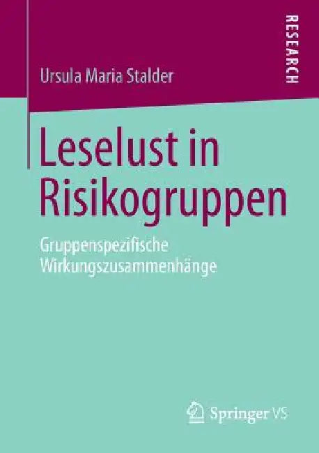 Buy Leselust in Risikogruppen (English, Ursula Maria Stalder) Online at Best Price - BookBajar