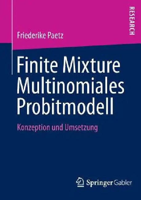 Finite Mixture Multinomiales Probitmodell (English, Friederike Paetz) - Image 1 - BookBajar