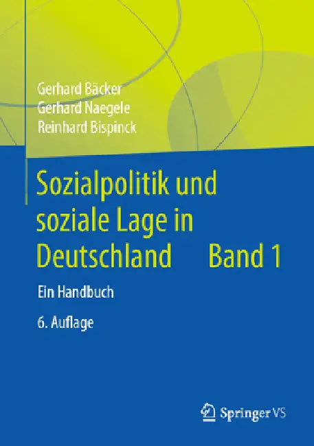 Buy Sozialpolitik Und Soziale Lage in Deutschland (English, Gerhard Bäcker | Gerhard Naegele | Reinhard Bispinck) Online at Best Price - BookBajar