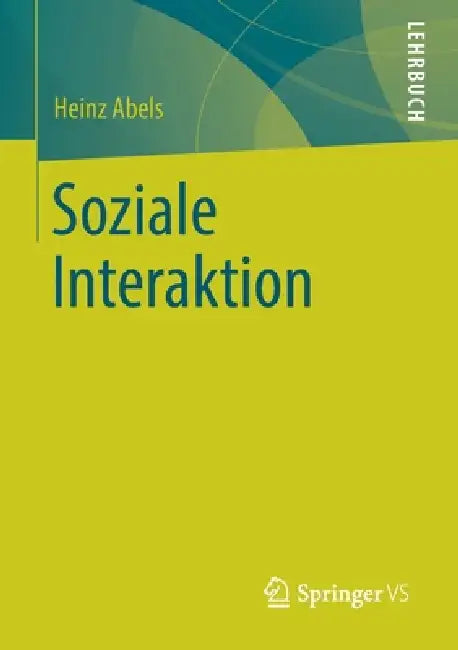 Soziale Interaktion (English, Heinz Abels) - Image 1 - BookBajar