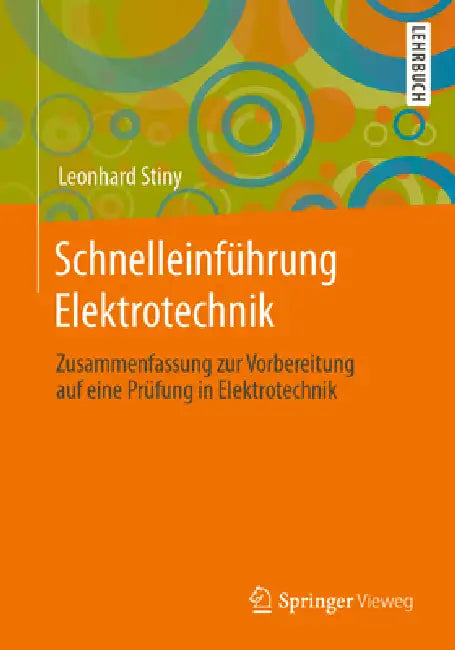 Buy Schnelleinführung Elektrotechnik (English, Leonhard Stiny) Online at Best Price - BookBajar