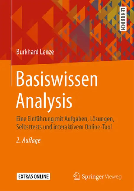 Buy Basiswissen Analysis (English, Burkhard Lenze) Online at Best Price - BookBajar