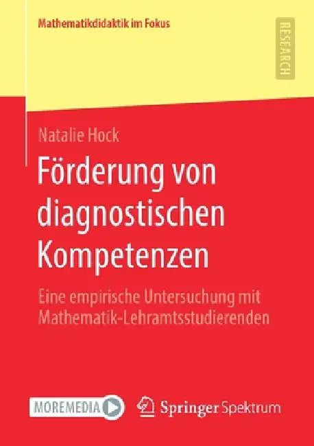Förderung Von Diagnostischen Kompetenzen (English, Natalie Hock) - Image 1 - BookBajar