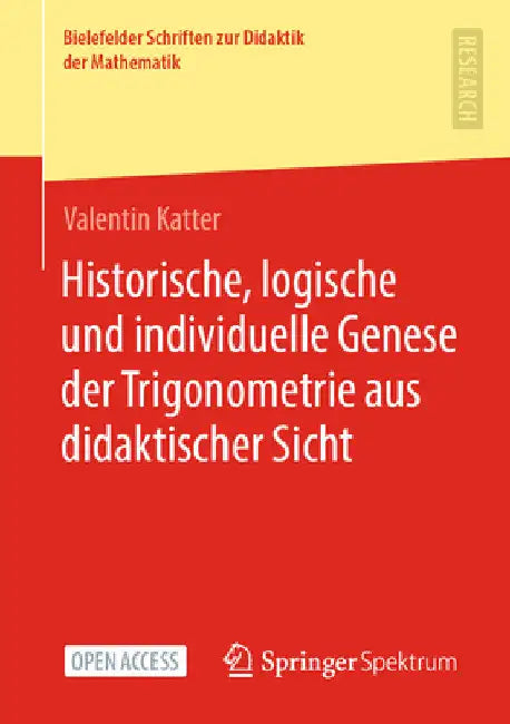 Buy Historische, Logische Und Individuelle Genese Der Trigonometrie Aus Didaktischer Sicht (English, Valentin Katter) Online at Best Price - BookBajar