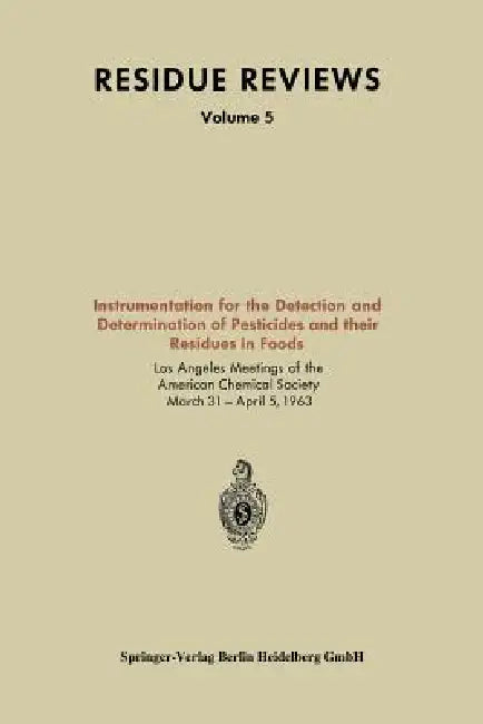 Buy Instrumentation for the Detection and Determination of Pesticides and Their Residues in Foods (English, Kenneth A. Loparo) Online at Best Price - BookBajar