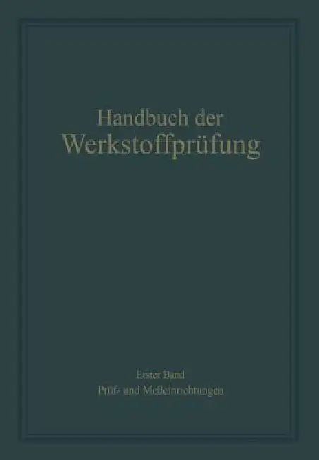 Buy Prüf- Und Meßeinrichtungen (English, Rudolf Berthold | Anton Eichinger | Erich Siebel) Online at Best Price - BookBajar
