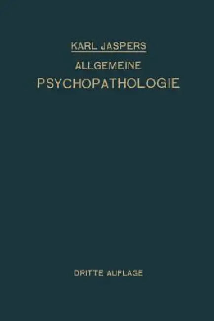 Buy Allgemeine Psychopathologie (English, Karl Jaspers) Online at Best Price - BookBajar