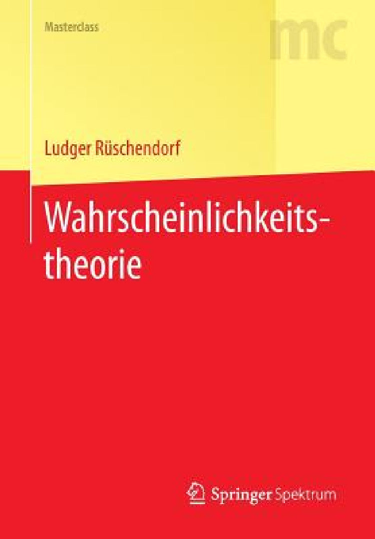 Buy Wahrscheinlichkeitstheorie (English, Ludger Rüschendorf) Online at Best Price - BookBajar