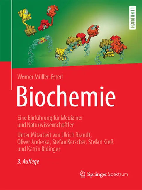 Buy Biochemie (English, Werner Müller-Esterl) Online at Best Price - BookBajar