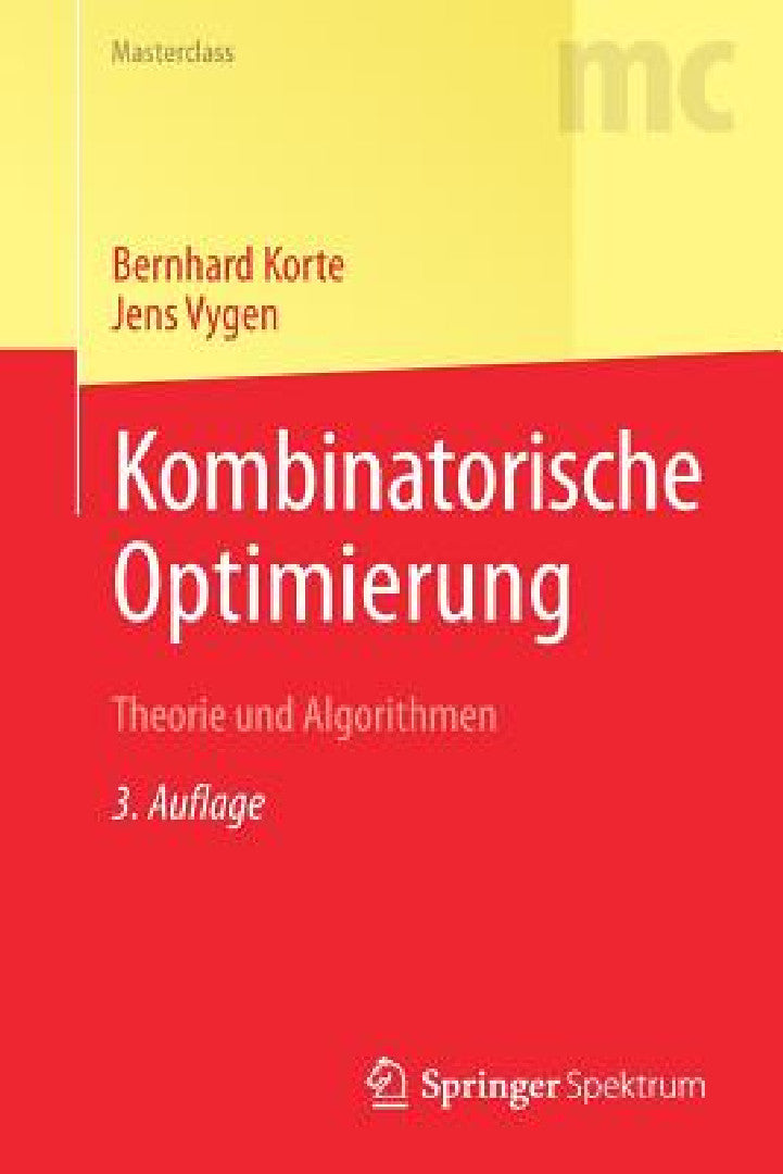 Buy Kombinatorische Optimierung (English, Bernhard Korte | Jens Vygen | Ulrich Brenner) Online at Best Price - BookBajar