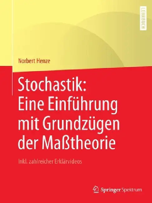Buy Stochastik (English, Norbert Henze) Online at Best Price - BookBajar
