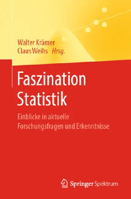 Buy Faszination Statistik (English, Walter Krämer | Claus Weihs) Online at Best Price - BookBajar
