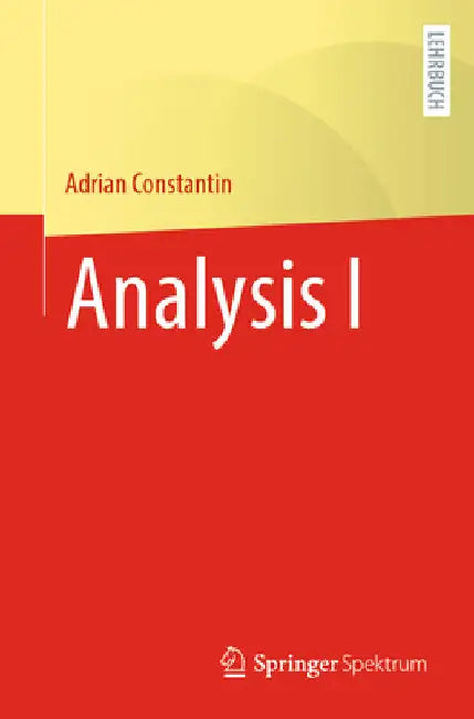 Buy Analysis I (English, Adrian Constantin) Online at Best Price - BookBajar