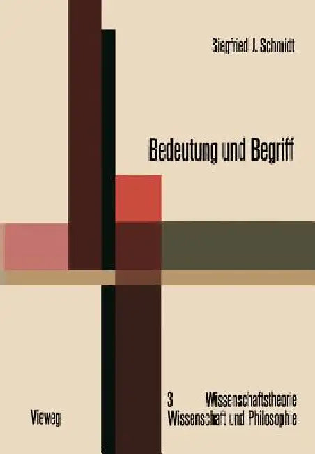 Buy Bedeutung Und Begriff (English, Siegfried J. Schmidt) Online at Best Price - BookBajar
