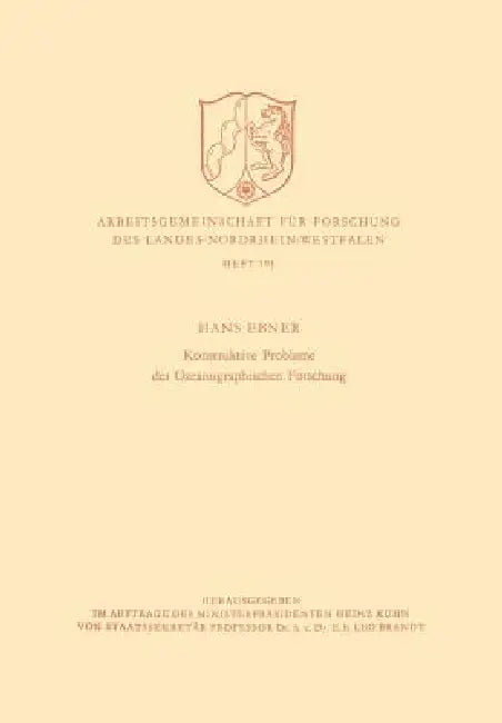 Konstruktive Probleme Der Ozeanographischen Forschung (English, Hans Ebner) - Image 1 - BookBajar