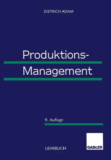Produktions-Management (English, Dietrich Adam) - Image 1 - BookBajar