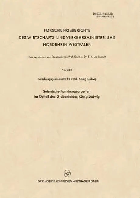 Buy Seismische Forschungsarbeiten Im Ostteil Des Grubenfeldes König Ludwig (English, Kenneth A. Loparo) Online at Best Price - BookBajar