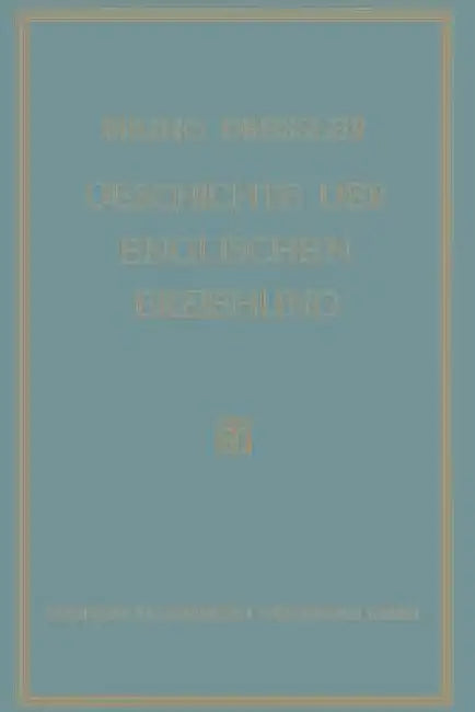 Buy Geschichte Der Englischen Erziehung (English, Bruno Dressler) Online at Best Price - BookBajar