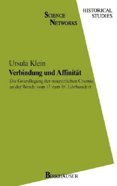 Verbindung Und Affinität (English, Ursula Klein) - Image 1 - BookBajar