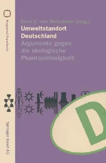 Umweltstandort Deutschland (English, R. Klüting | Ernst U. V. Weizsäcker) - Image 1 - BookBajar