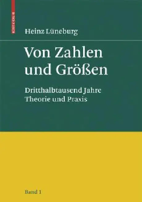 Von Zahlen Und Größen (English, Heinz Lüneburg) - Image 1 - BookBajar