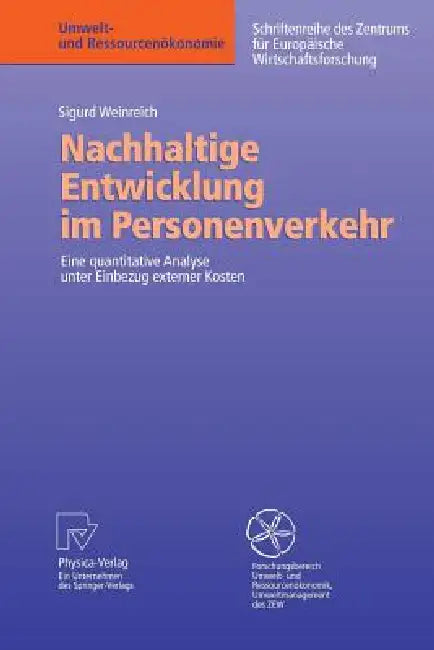 Buy Nachhaltige Entwicklung Im Personenverkehr (English, Sigurd Weinreich) Online at Best Price - BookBajar
