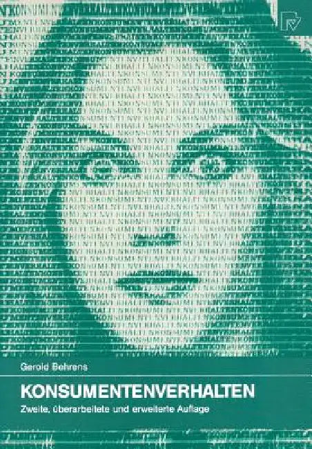 Buy Konsumentenverhalten (English, Gerold Behrens) Online at Best Price - BookBajar