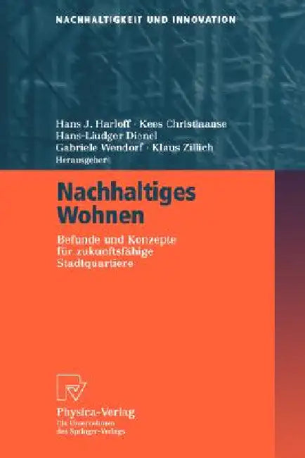 Buy Nachhaltiges Wohnen (English, Hans J. Harloff | Kees Christiaanse | Hans-Liudger Dienel) Online at Best Price - BookBajar