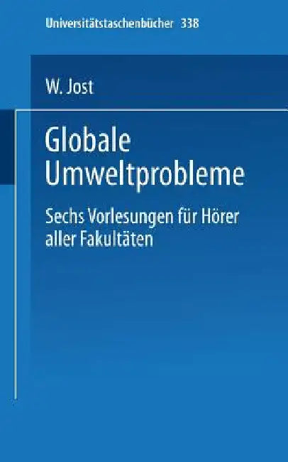Buy Globale Umweltprobleme (English, W. Jost) Online at Best Price - BookBajar