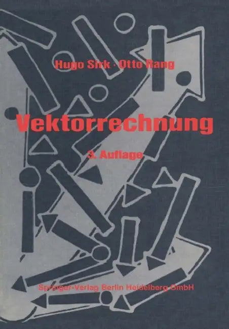 Buy Einführung in Die Vektorrechnung (English, Hugo Sirk | O. Rang) Online at Best Price - BookBajar