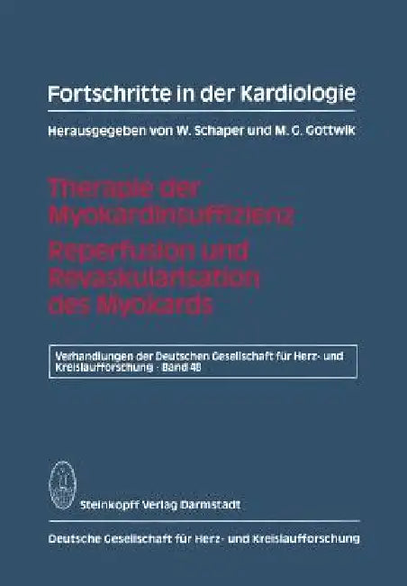 Buy Fortschritte in Der Kardiologie (English, W. Schaper | M. G. Gottwik) Online at Best Price - BookBajar