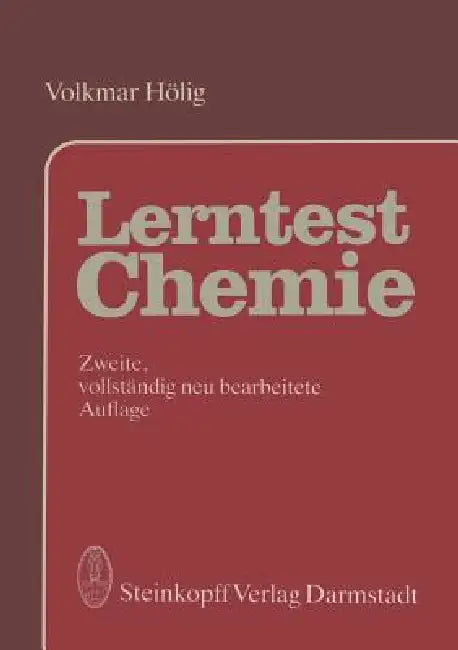 Buy Lerntest Chemie (English, V. Hölig) Online at Best Price - BookBajar