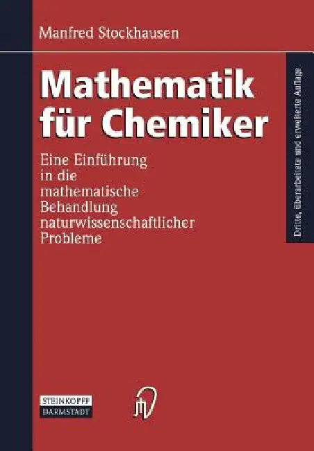 Buy Mathematik Für Chemiker (English, Manfred Stockhausen) Online at Best Price - BookBajar